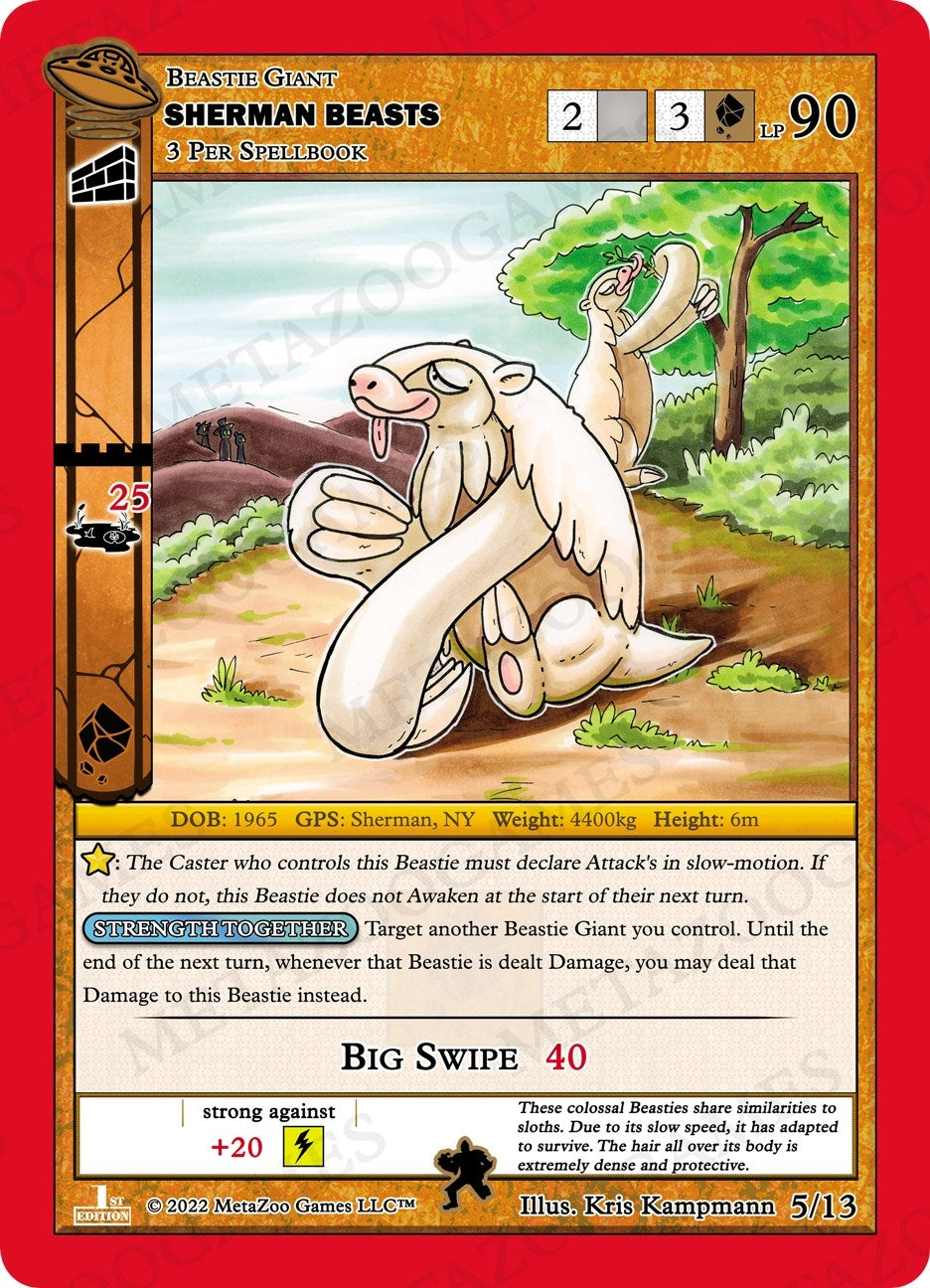 Sherman Beasts (5) (UFOFE-TD) - MetaZoo Single