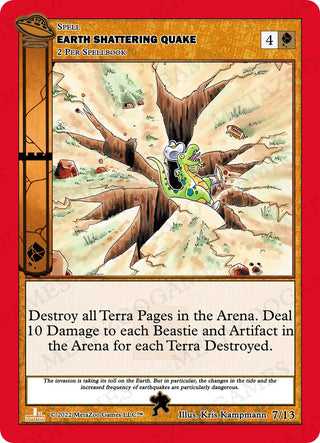 Earth Shattering Quake (7) (UFOFE-TD) - MetaZoo Single