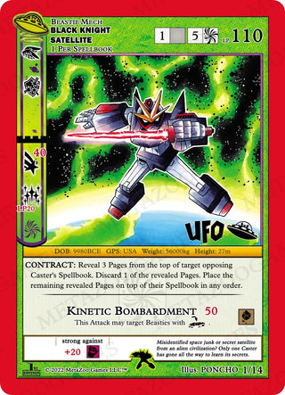 Black Knight Satellite (1) (UFOFE-TD) - MetaZoo Single