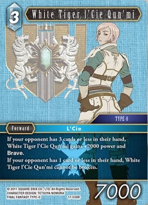 White Tiger I’Cie Qun’mi (17) [17] - Final Fantasy TCG Single