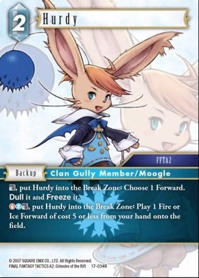 Hurdy (17) [17] - Final Fantasy TCG Single