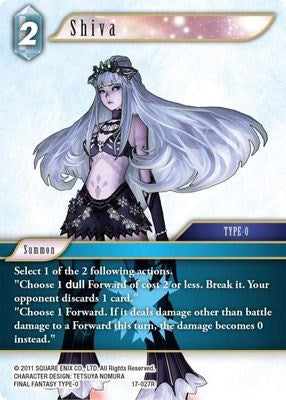 Shiva (17) [17] - Final Fantasy TCG Single