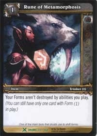 Rune of Metamorphosis - WoW Single