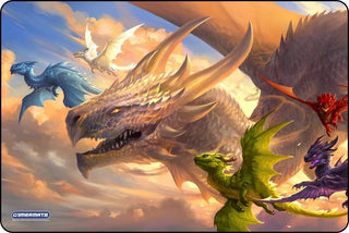 Baby Dragons Flight Lessons - XL Deskmat - Playmats Sealed
