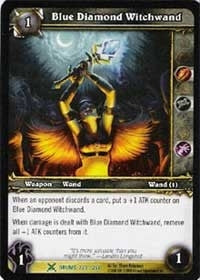 Blue Diamond Witchwand - WoW Single
