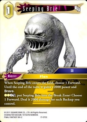 Seeping Brie (17) [17] - Final Fantasy TCG Single