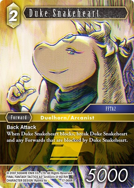 Duke Snakeheart (17) [17] - Final Fantasy TCG Single