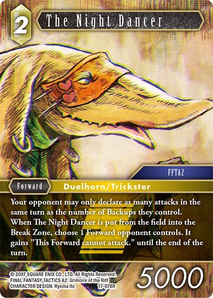 The Night Dancer (17) [17] - Final Fantasy TCG Single