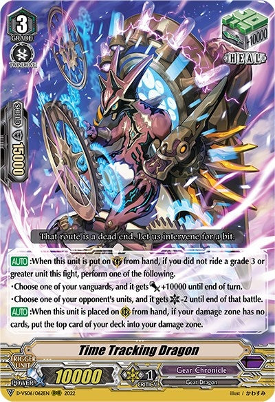Time Tracking Dragon (6062) [D-VS06] - Cardfight Vanguard Single