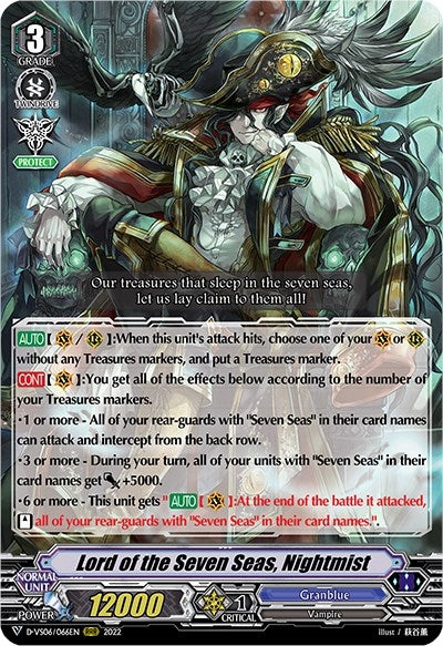Lord of the Seven Seas Nightmist (6066) [D-VS06] - Cardfight Vanguard Single
