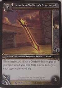 Merciless Gladiator’s Greatsword - WoW Single