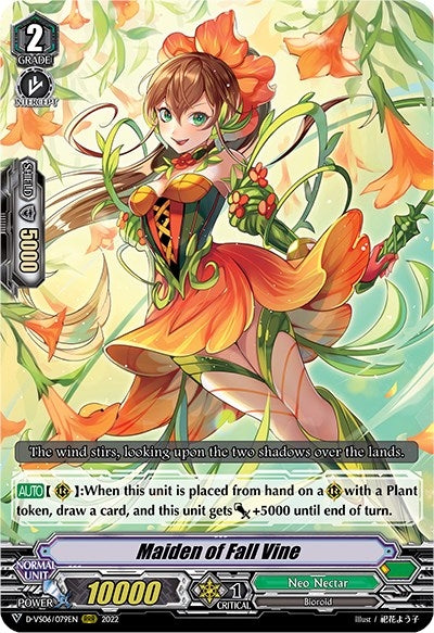 Maiden of Fall Vine (6079) [D-VS06] - Cardfight Vanguard Single