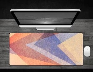 Pastel Woven Shapes - Deskmat - Playmats Sealed