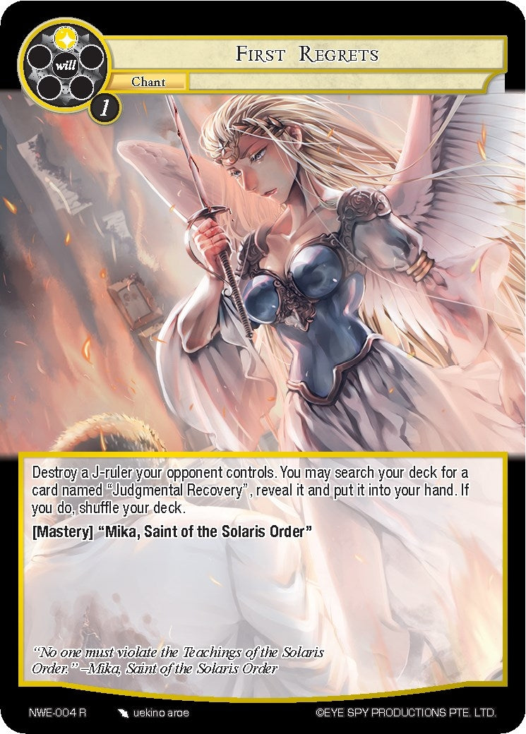 First Regrets (4) [NWE] - Force of Will Single