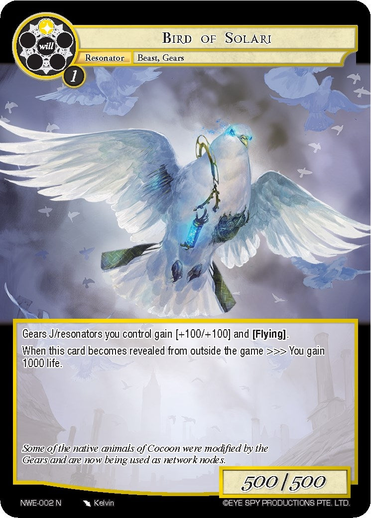 Bird of Solari (2) [NWE] - Force of Will Single