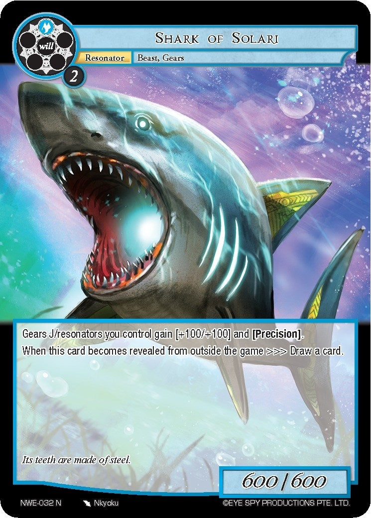 Shark of Solari (32) [NWE] - Force of Will Single