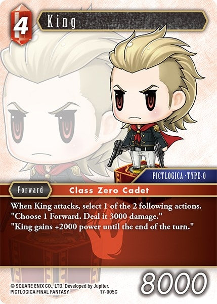 King (17) [17] - Final Fantasy TCG Single