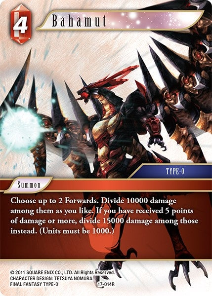 Bahamut (17) [17] - Final Fantasy TCG Single