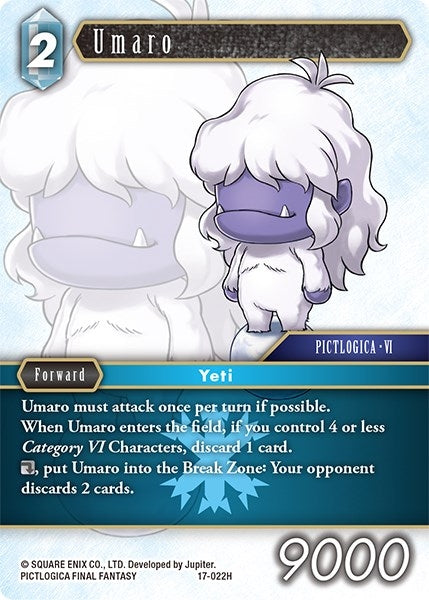 Umaro (17) [17] - Final Fantasy TCG Single