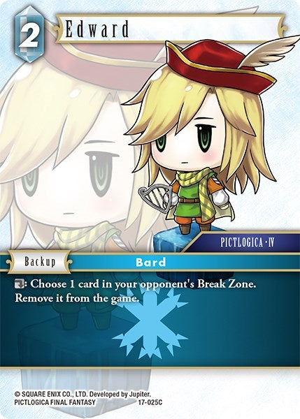 Edward (17) [17] - Final Fantasy TCG Single