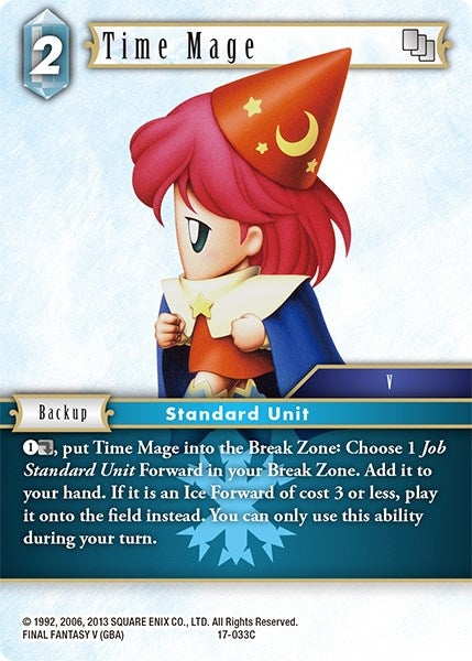 Time Mage (17) [17] - Final Fantasy TCG Single