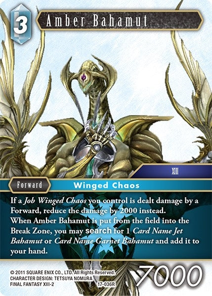 Amber Bahamut (17) [17] - Final Fantasy TCG Single