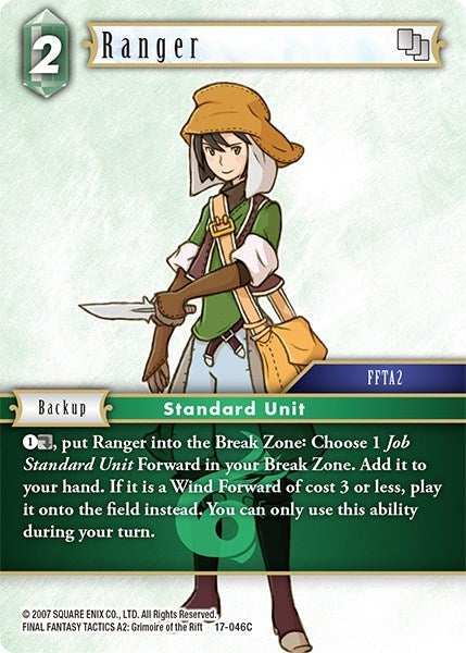 Ranger (17) [17] - Final Fantasy TCG Single