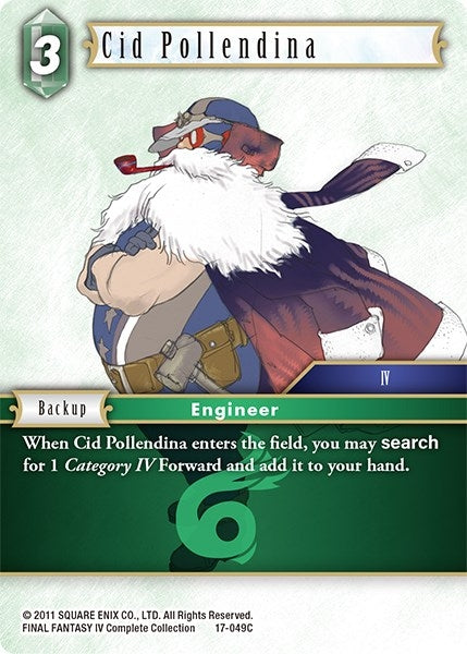 Cid Pollendina (17) [17] - Final Fantasy TCG Single