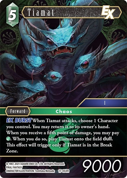 Tiamat EX (17) [17] - Final Fantasy TCG Single