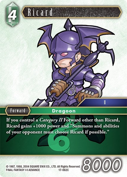Ricard (17) [17] - Final Fantasy TCG Single