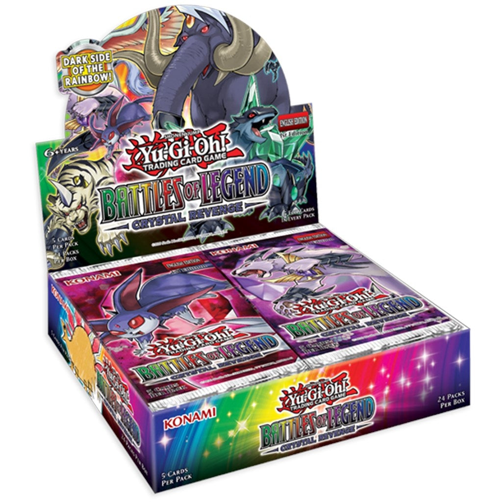 Battles of Legend: Crystal Revenge Booster Box (BLCR) - YuGiOh Sealed