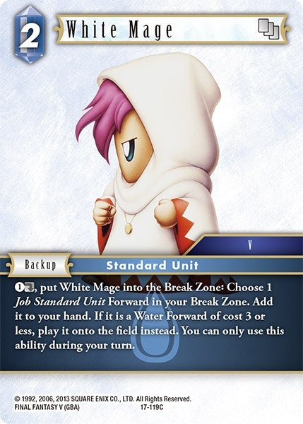 White Mage (17) [17] - Final Fantasy TCG Single