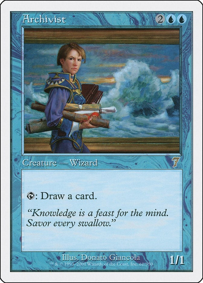Archivist (61) [7ED] - MTG Single