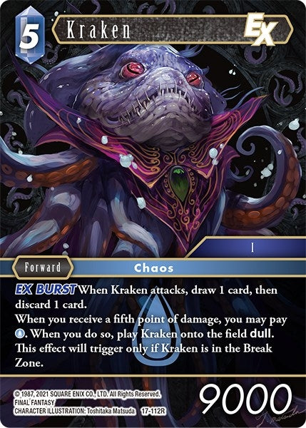 Kraken EX (17) [17] - Final Fantasy TCG Single