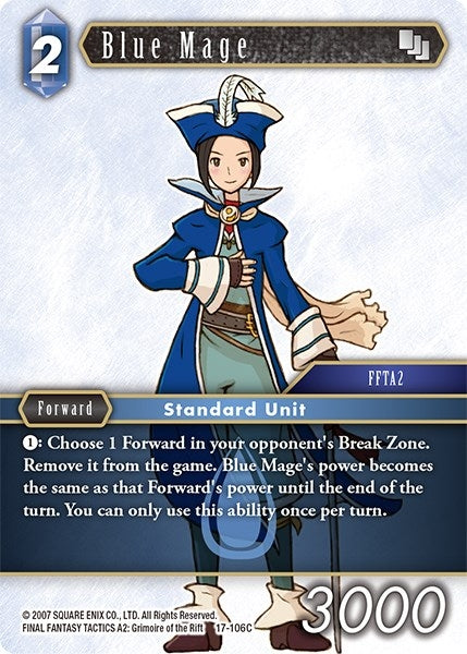 Blue Mage (17) [17] - Final Fantasy TCG Single