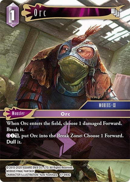 Orc (17) [17] - Final Fantasy TCG Single