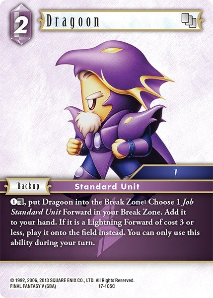 Dragoon (17) [17] - Final Fantasy TCG Single