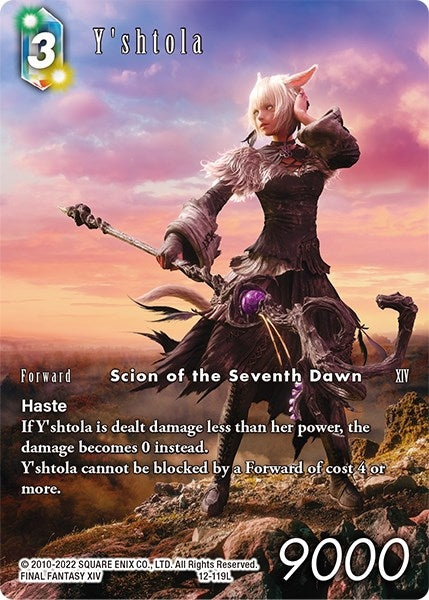 Y’shtola (Full Art Reprint) (12) [17] - Final Fantasy TCG Single