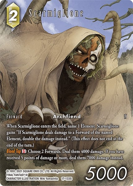Scarmiglione (Full Art) (17) [17] - Final Fantasy TCG Single