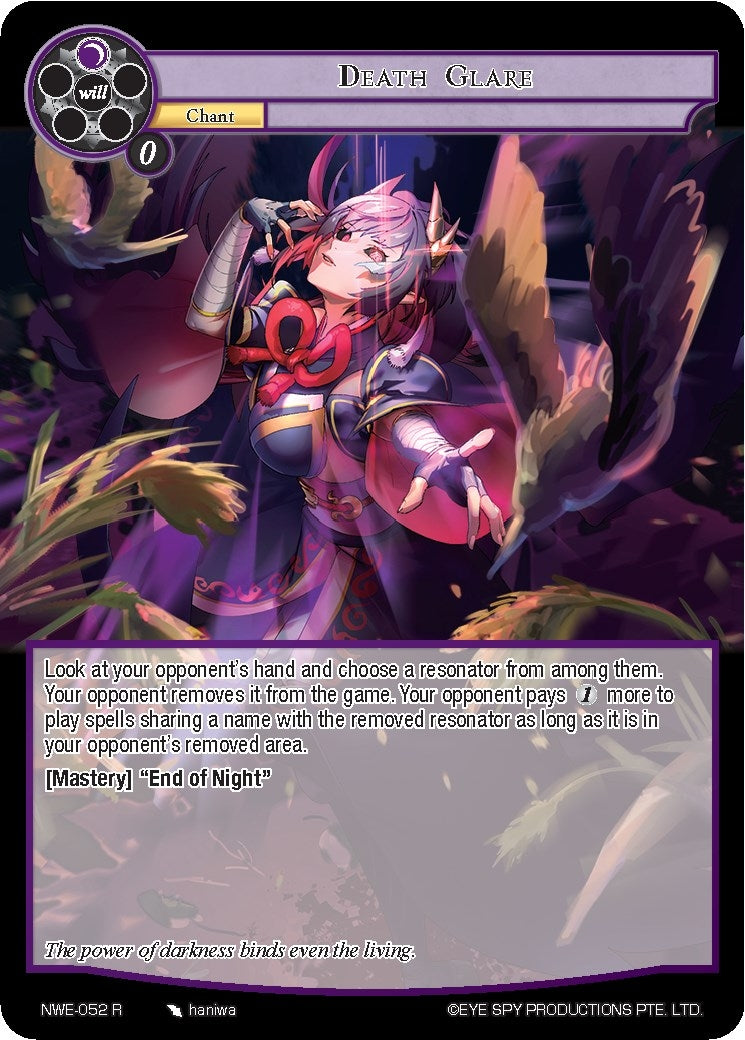 Death Glare (52) [NWE] - Force of Will Single