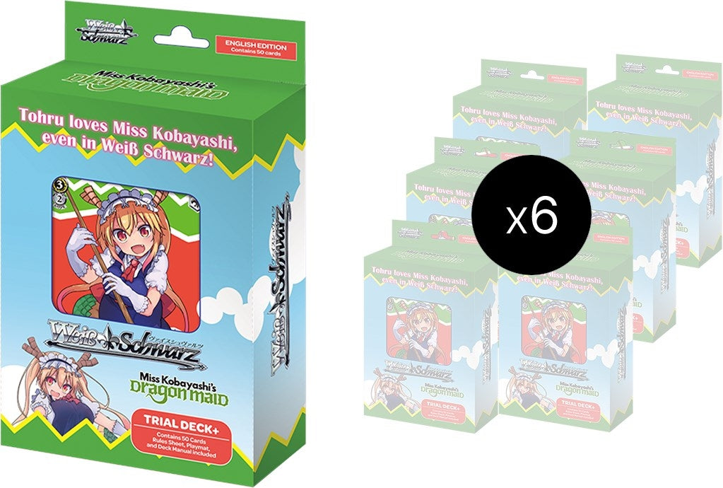 Miss Kobayashi’s Dragon Maid Trial Deck + Display [KMD] - Weiss Schwarz Sealed