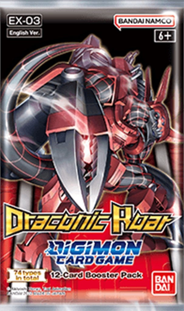 Draconic Roar Booster Pack [EX03] - Digimon Card Game Sealed