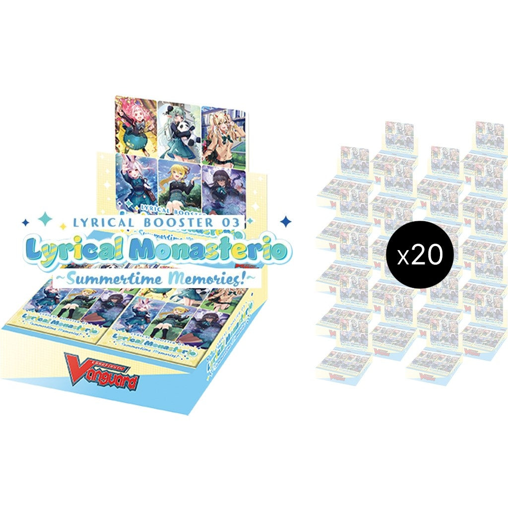 Lyrical Monasterio ~Summertime Memories!~ Booster Box Case [D-LBT03] - Cardfight Vanguard Sealed
