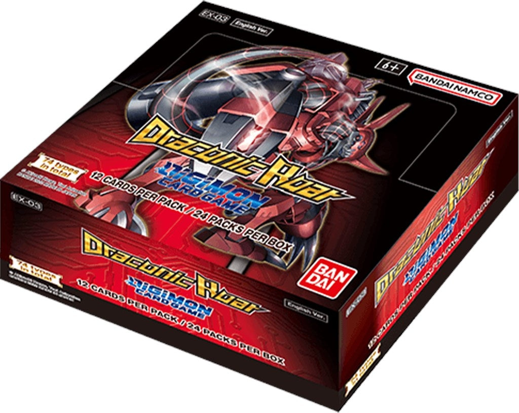 Draconic Roar Booster Box [EX03] - Digimon Card Game Sealed
