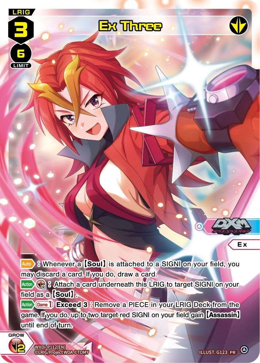 Ex Three (112) [WXDi-P] - WIXOSS Single