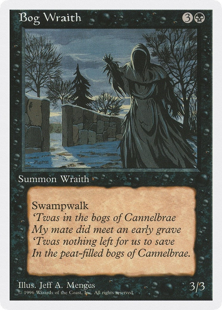 Bog Wraith [2PS] - MTG Single