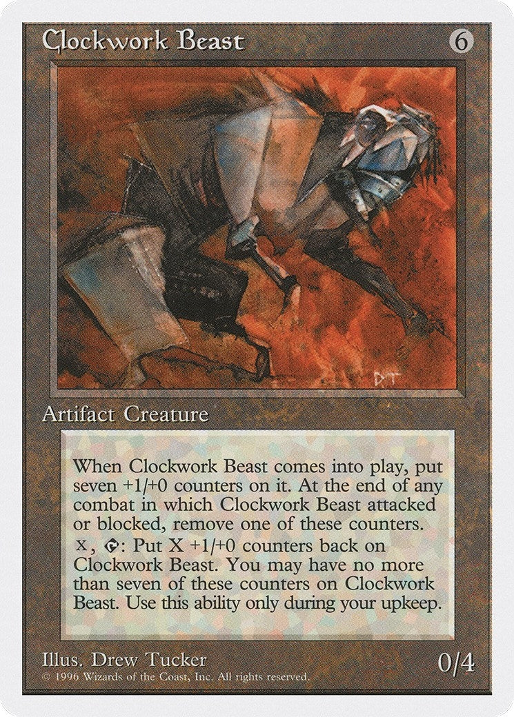 Clockwork Beast [2PS] - MTG Single