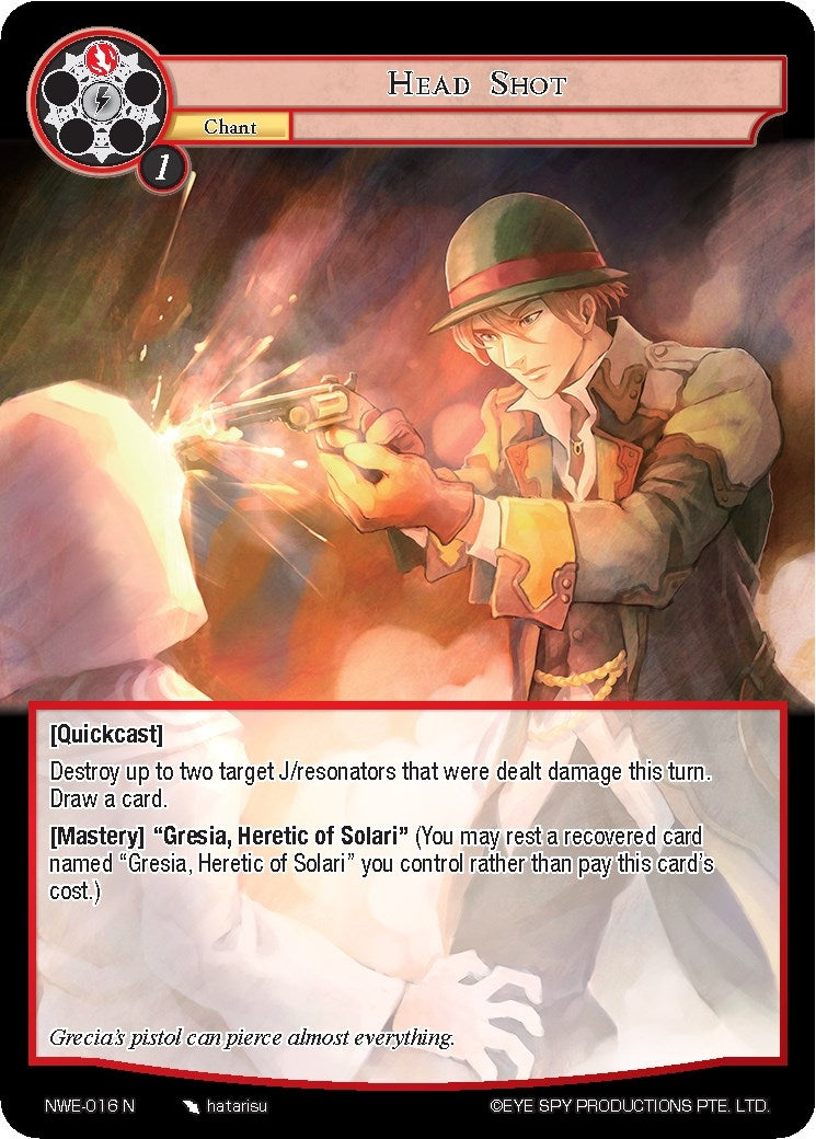 Head Shot (16) [NWE] - Force of Will Single