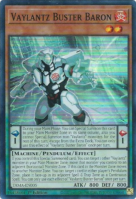 Vaylantz Buster Baron (5) (TAMA) - YuGiOh Single