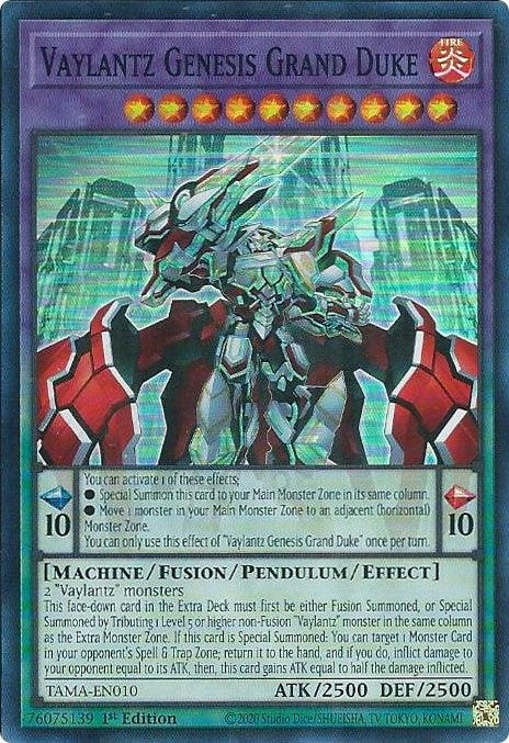 Vaylantz Genesis Grand Duke (10) (TAMA) - YuGiOh Single